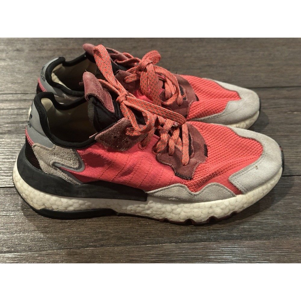 Adidas Nite Jogger Shock Red Sz 8.5